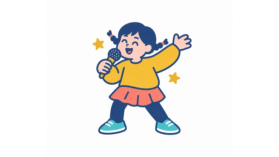 キッズボーカルのレッスンイメージ